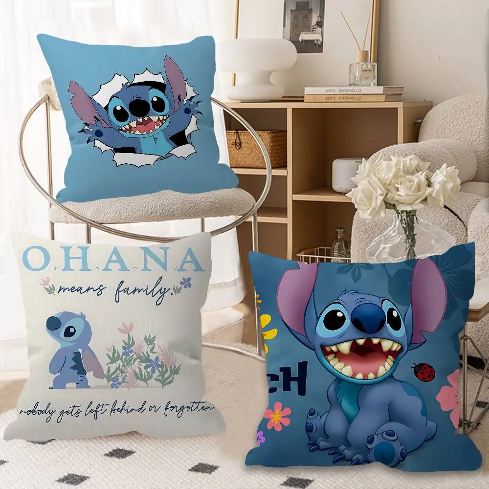 Cute S-Stitchs Personalized picture text home decorative pillows Household Gifts 45x45cm