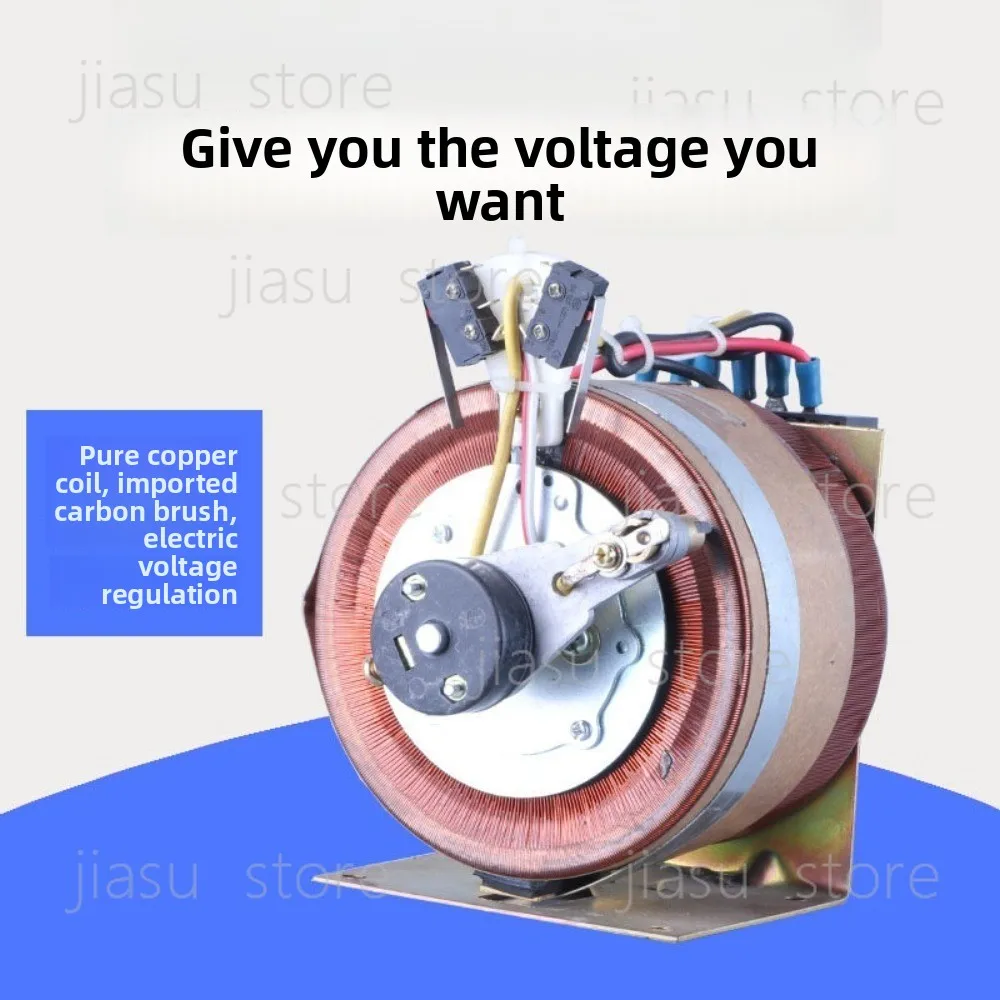 

Электрический регулятор напряжения 220В, однофазный контактный автотрансформатор TBB-500W, источник питания переменного тока, регулируемый трансформатор 0-250В.