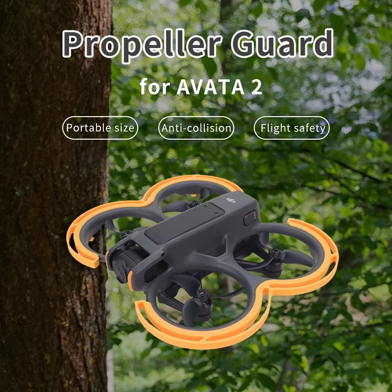 

Protective Bumper Guard Frame for DJI Avata 2 FPV Anti-Collision Ring Props Bumper Blades Propeller Guard Cover Replacement Part