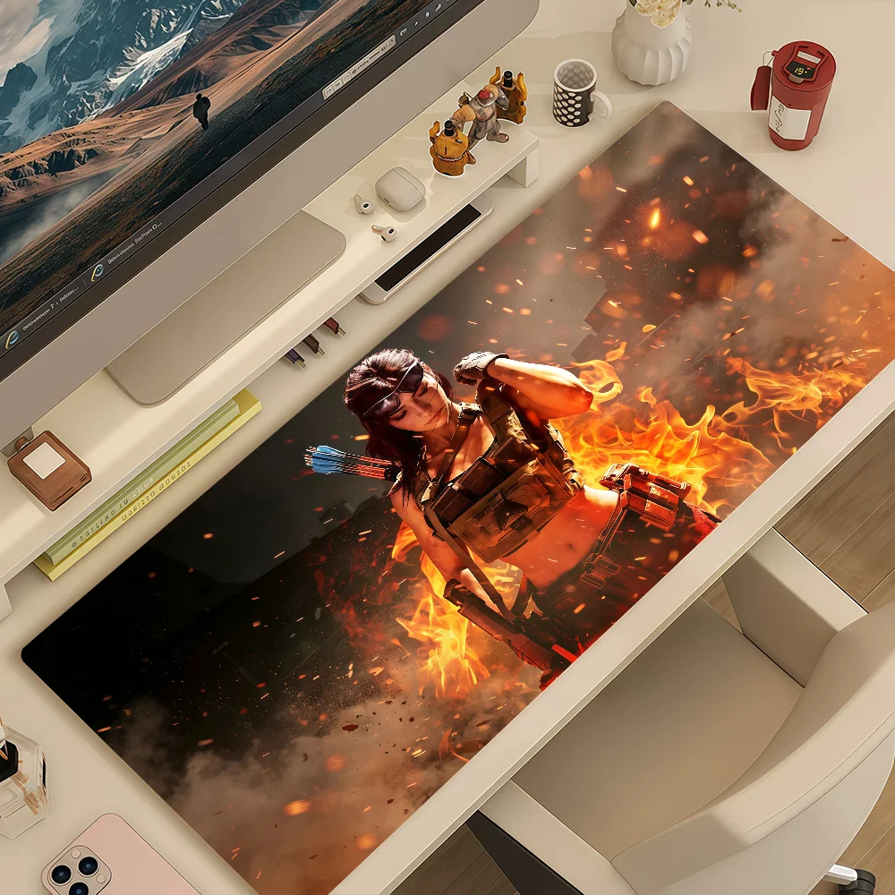 Mouse Pad Game MousePad Non-slip Lockedge Office Student D-Delta Gaming Force Thickened Large Shooting Writing Pad Cushion