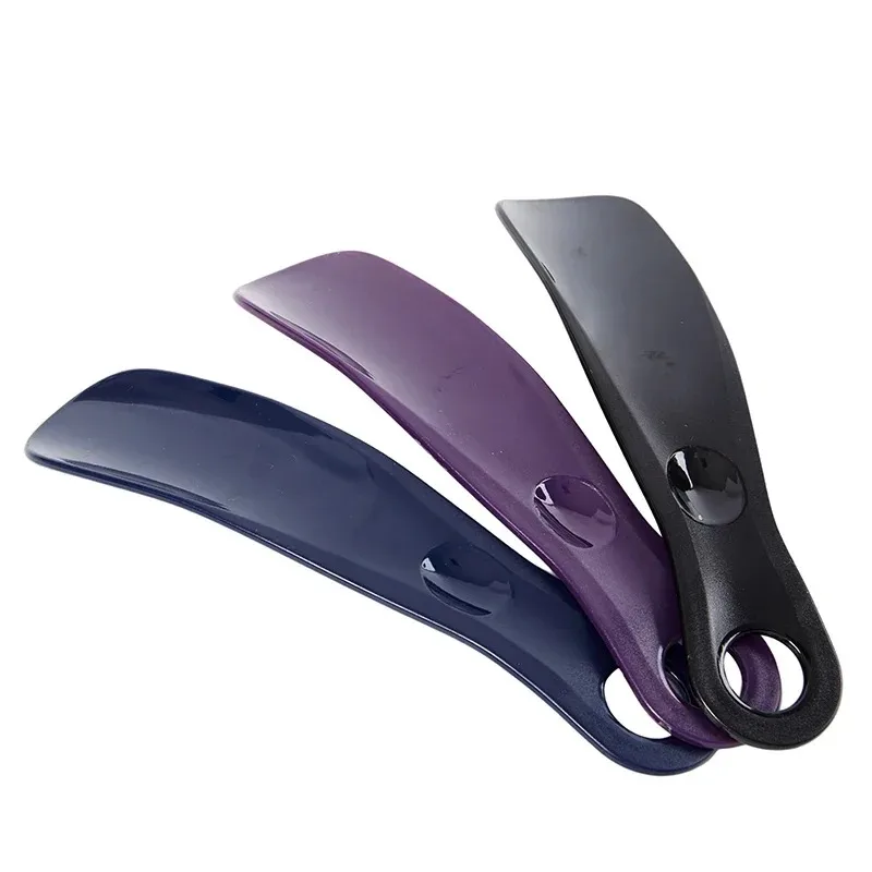 Plastic Shoe Horn Spoon Flexible Sturdy Lazy Dressing Aid Tool Footwear Accessories Long Handle Comfortable