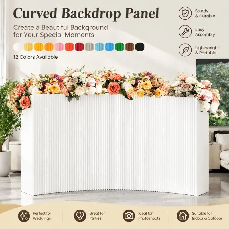 Portable Folding Paper Room Divider Screen Space Saving Freestanding Partition for Living Room Office Shop No Drilling