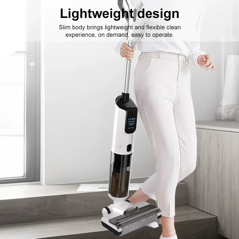 New   Design Professional Portable Wet And Dry Vacuum Cordless Cleaner Vacuum Factory Floor Cleaner Brushless Motor OEM