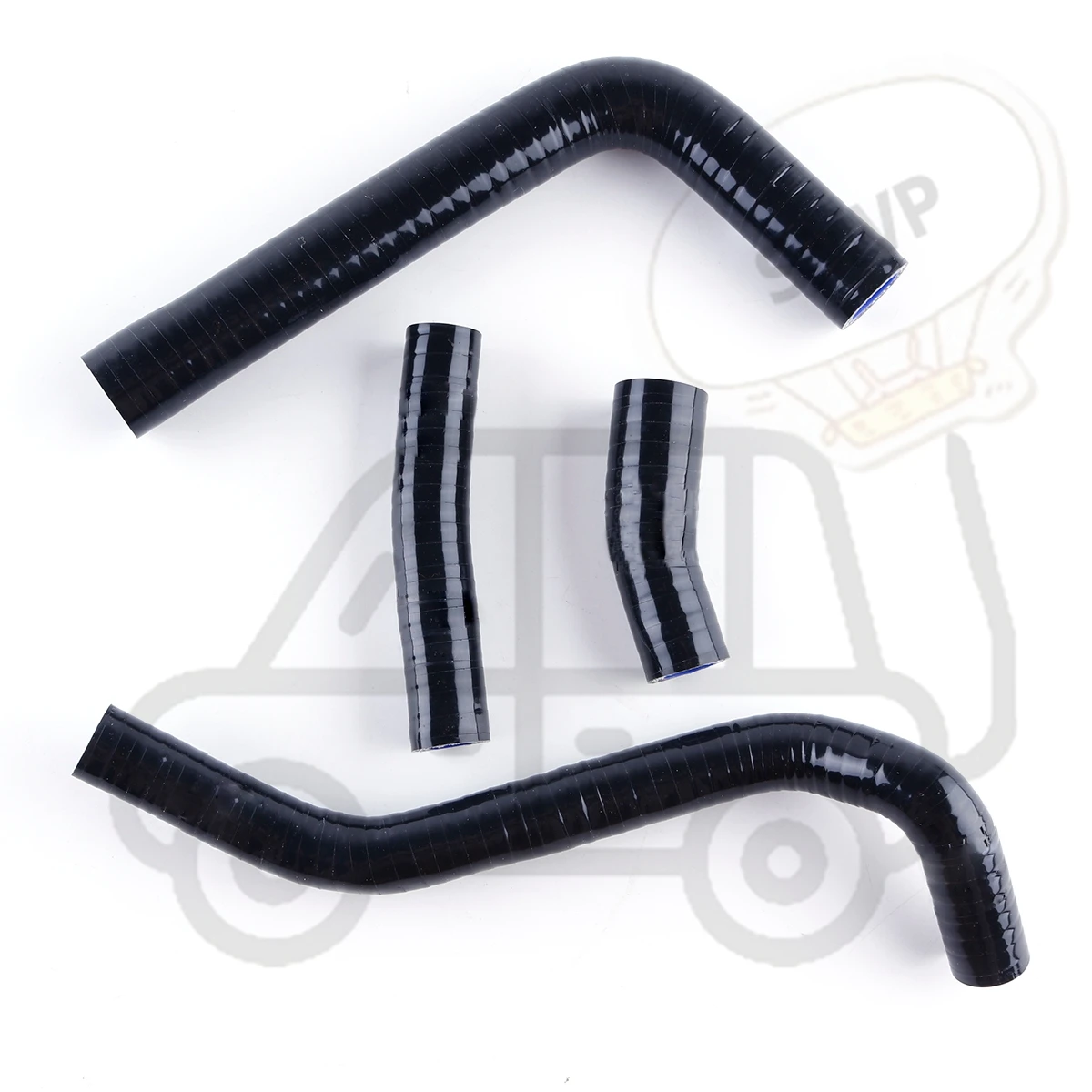 For 2015-2018 Yamaha WR250F YZ250FX WR 250 F 2016 2017 Silicone Radiator Coolant Hoses Set Replacement Parts 4Pcs 11 Colors