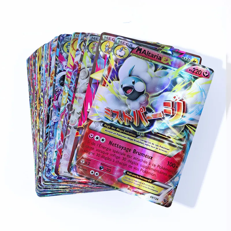 Cartes Pokémon Françaises Vstar V GX MEGA TAG TEAM EX, 20 Pièces