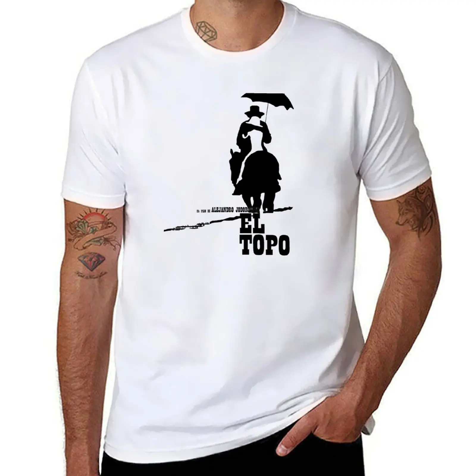 

shirt quality - T-Shirt t for (The metaphysical Topo shirts by t western Mole) cotton man high El Jodorowsky