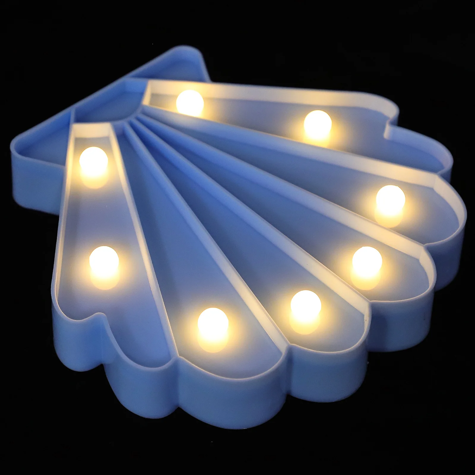 

LED Shell Night Light Plastic Seashell Table Lamp Decorative Bedside Light Romantic Party Gift Night Lamp Nursery Bedside Lights
