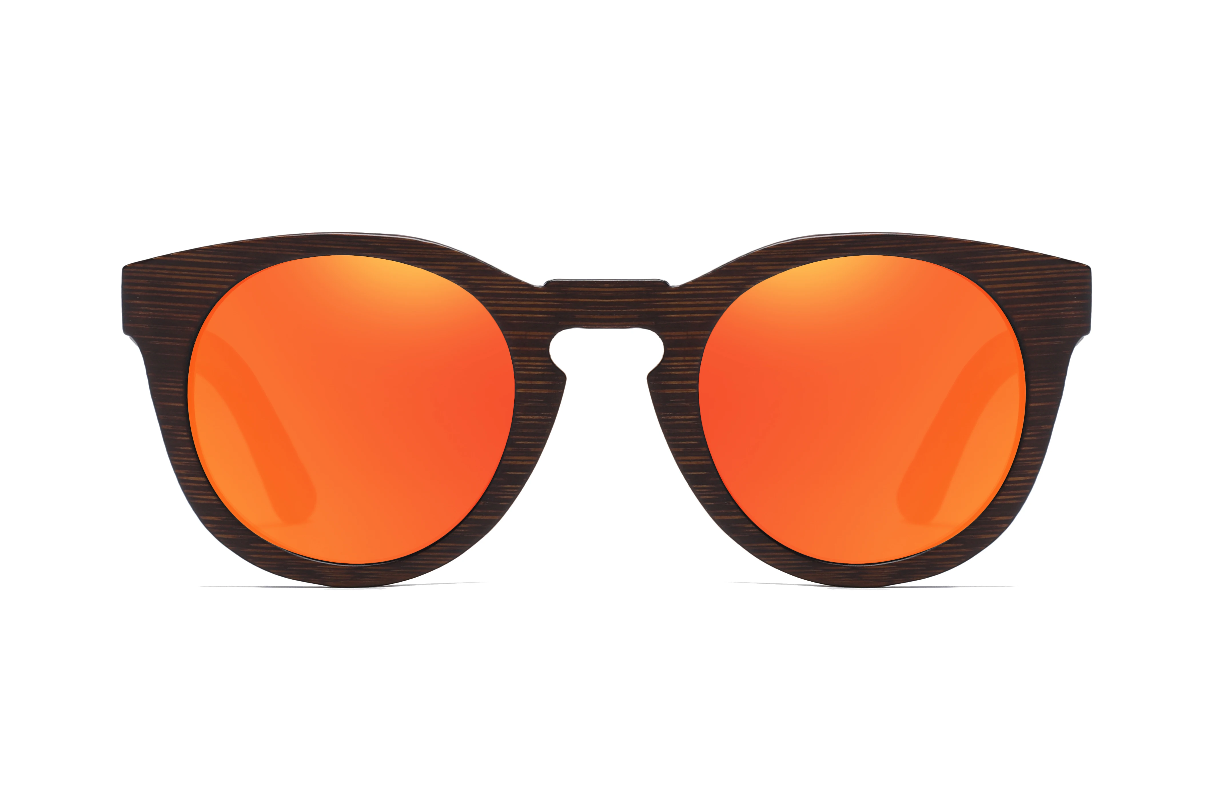 GM Brand Design Lente Nieuwe Stijl 100% Bamboe Gepolariseerde Zonnebrillen Heren Dames Mode Bril UV400 Kartonnen Doos 8240