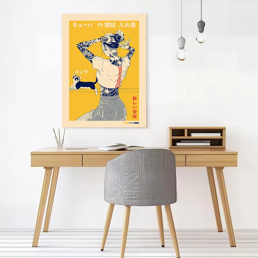 La Tinta Canvas Poster Customizable Printed Canvas Painting Wall Art for Fans Room Ornaments Home and Decoration Wand Deko Mural