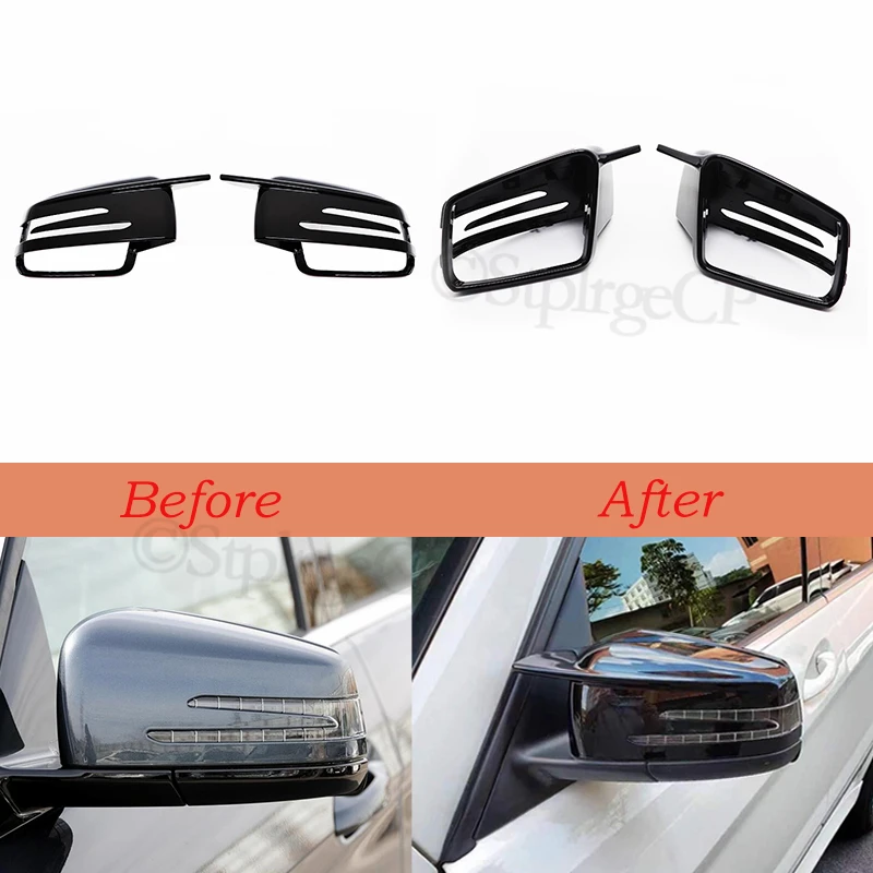 

For Merceded-Benz CLA Class C117 2014 2015 2016 2017 CLA180 CLA200 CLA250 CLA45 Replacement sport style rearview mirror cover