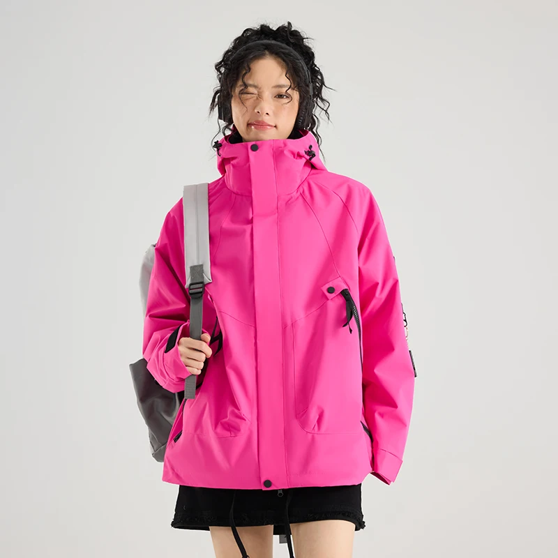 Lightweight Waterproof Hiking Jackets Women Windproof Sports Coat High Quality Hooded Camping Jacket Outdoor Ride Climbing Coats