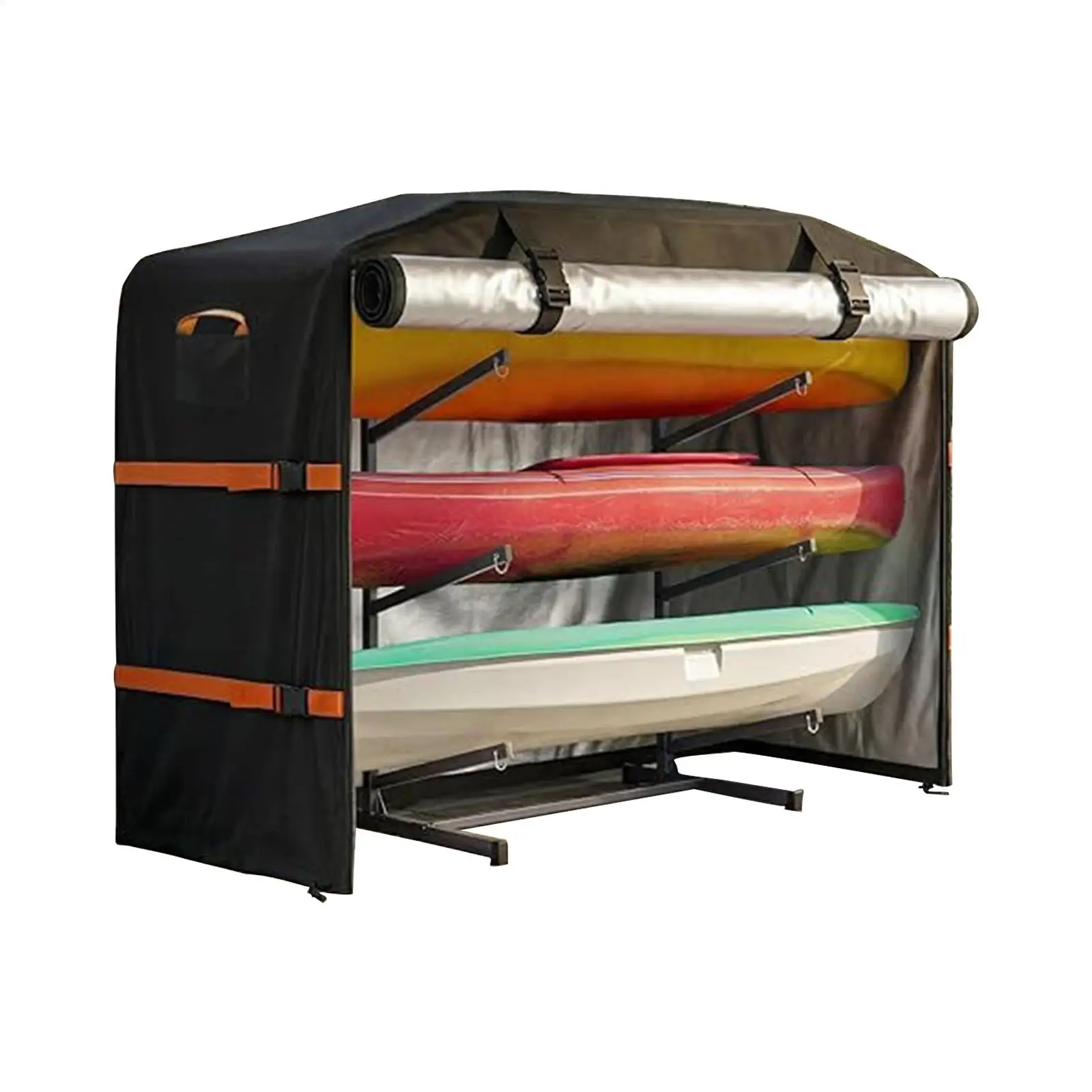 

Kayak Rack Cover Dustproof Outdoor Storage Organization Kayak Rack Dust Cover For Garden Patio Courtyard Beach Cabin