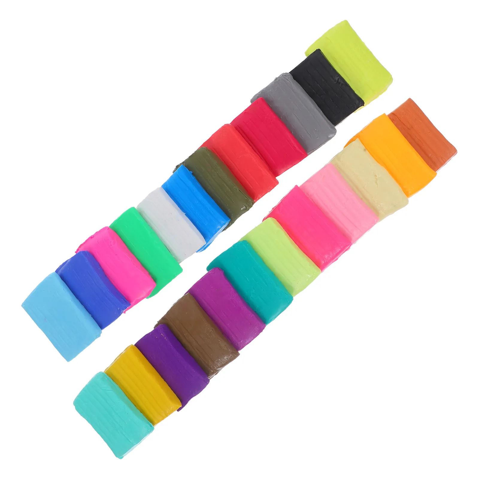 

24Pcs DIY Clay Kit Colorful Modeling Clay Set for Projects Sculpture Handicrafts Kid Playthings Kids DIY Kit