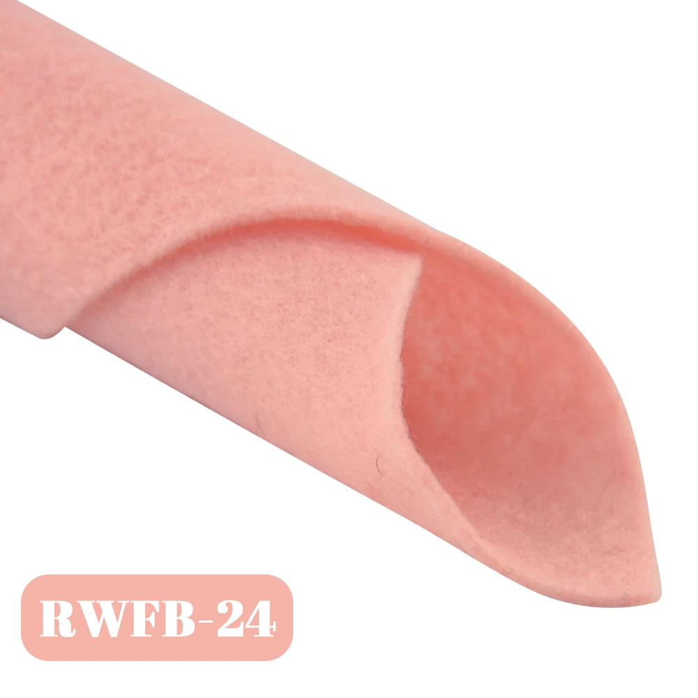 Superweicher Filzstoff 1,4mm Dick 30*30cm/20cm*90cm Vliesstoff für DIY Näharbeiten, Puppenzubehör Material Patchwork – Detail 29