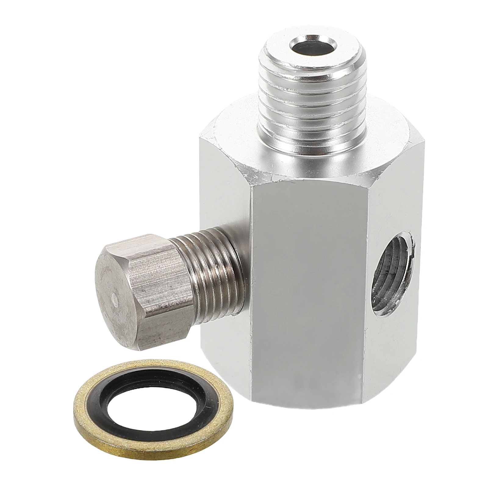 

Aluminum Alloy Oil Pressure Connector Quick Connect Hydraulic System Fitting Universal Adapter For Car Truck Suv Transmission