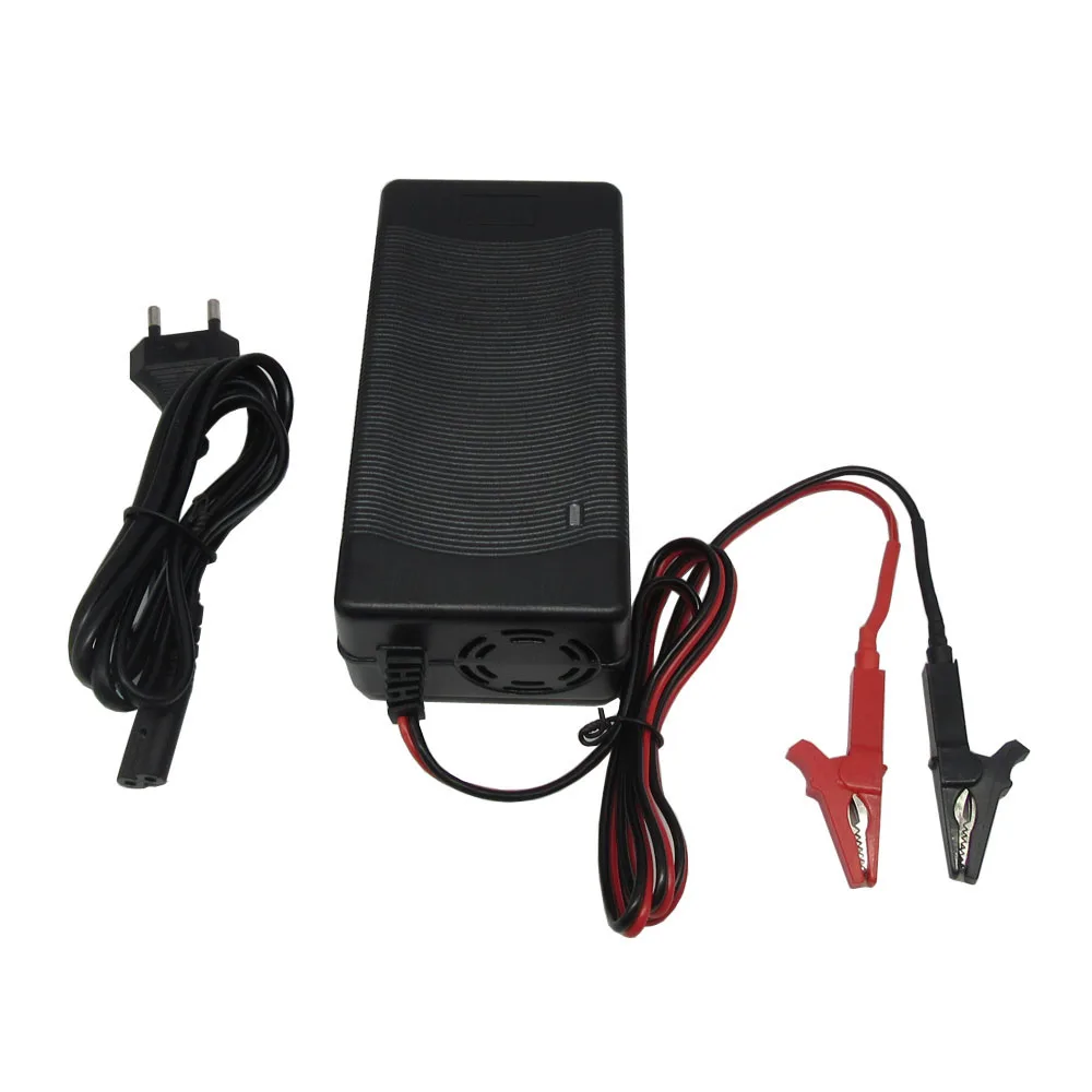 3.65V 10A Lifepo4 Fast Charger 1S 3.2V 3.3V LFP Energy Storage Solar Iron Phosphate RV Battery Cell Smart Charger Alligator Clip - Image 2