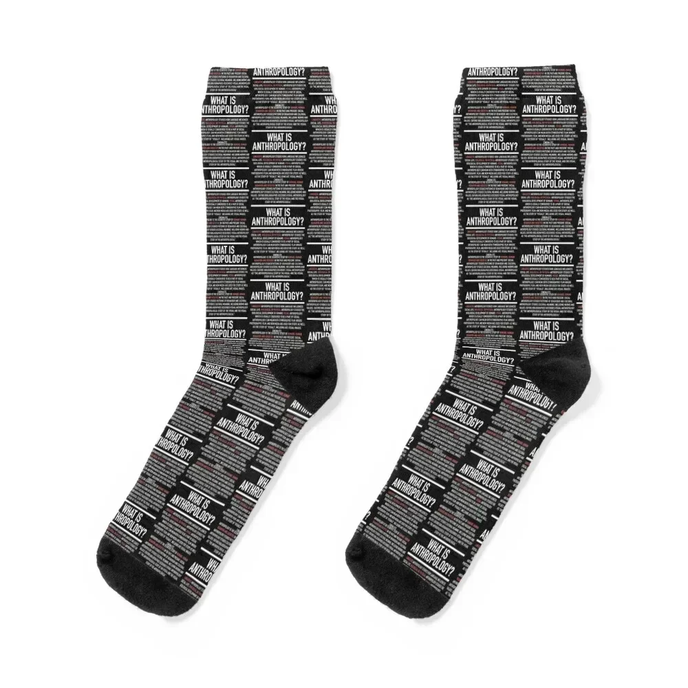 

Anthropology Defined - Anthropologist Socks floral Stockings man Socks Man Women's