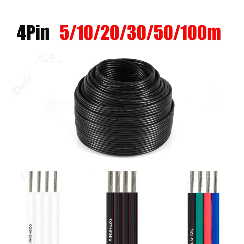 4Pin Led Wire 22 20…