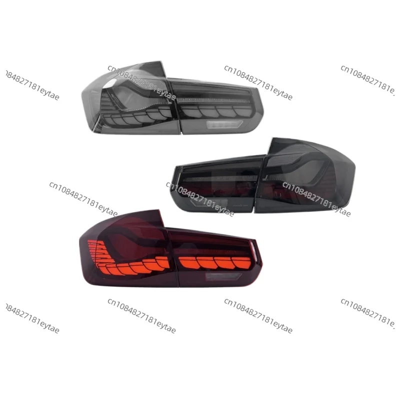 For bmw 3 series tail light assembly 13-18 F30F35 modified dragon scale LED running water steering tail light