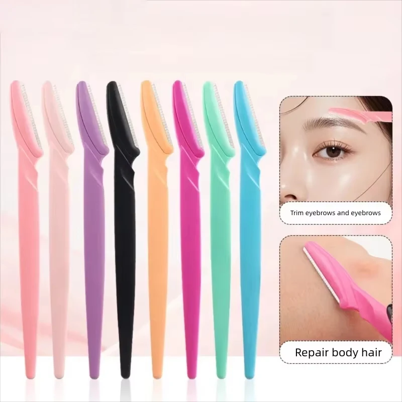 Przenośna maszynka do brwi, trymer do brwi, bezpieczna maszynka do twarzy, depilator do włosów, depilator do brwi, ostrza do depilacji, narzędzie do makijażu