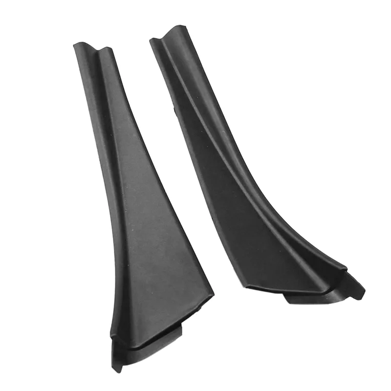 6X سيارة الجبهة ممسحة زجاج أمامي الجانب غطاء الكسوة منحرف المياه القلنسوة لوحة اليسار اليمين صالح لنيسان قاشقاي J10 2008-2015-AS55 #2