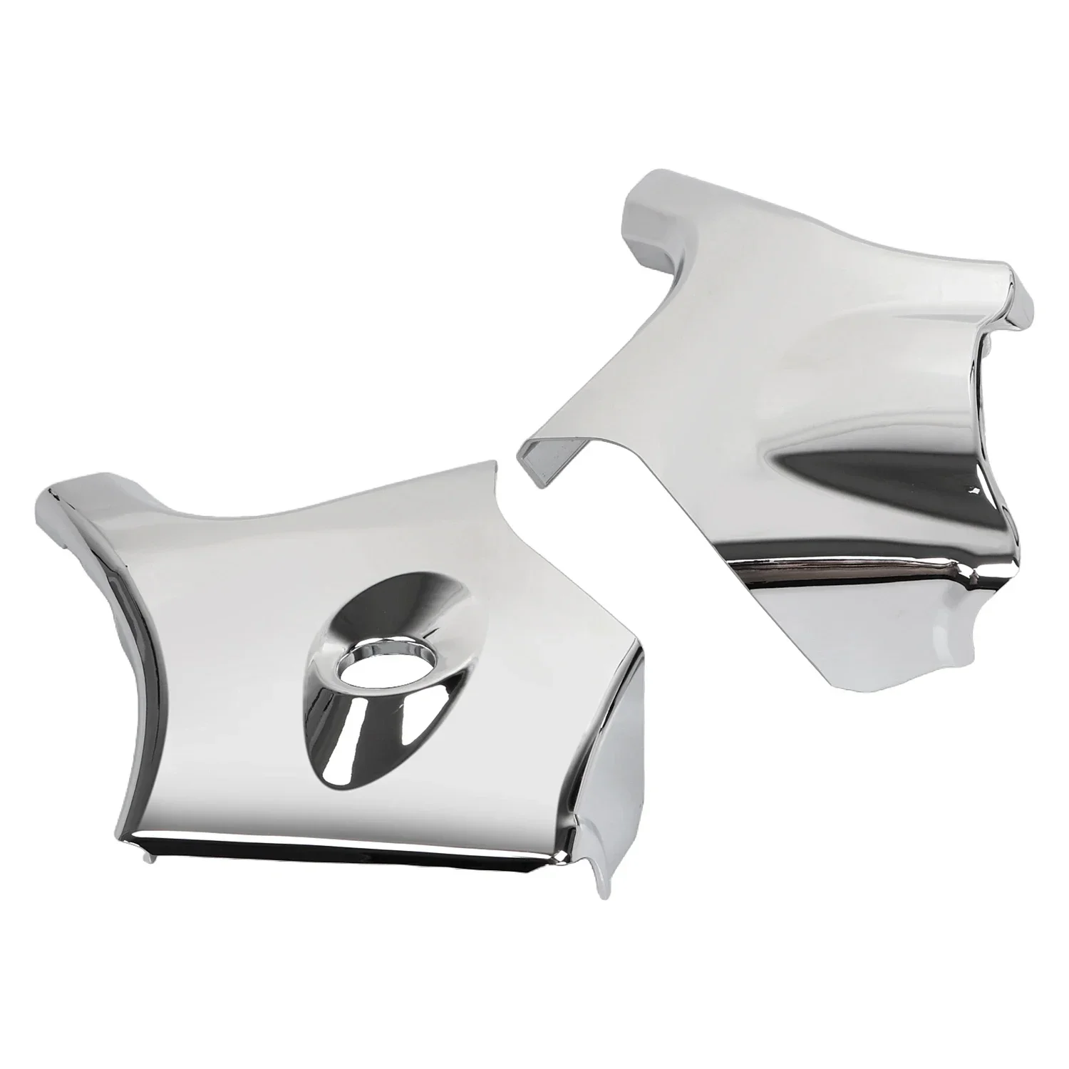 Motorcycle Left & Right Neck Covers For Suzuki C50 C50T C50B C50C Boulevard models ALL 05-24 800 Volusia Chrome