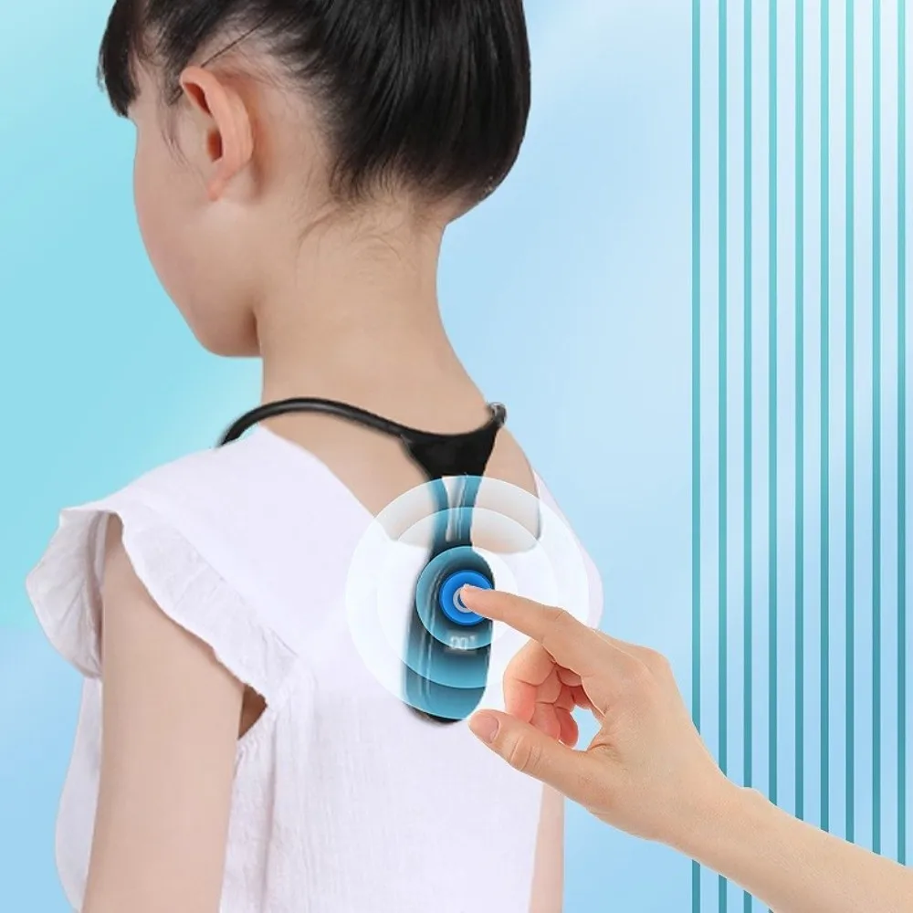 Realtime Smart Posture Trainer Device Scientific Rechargeable Posture Training Reminder Sensor Intelligent Vibration Reminder