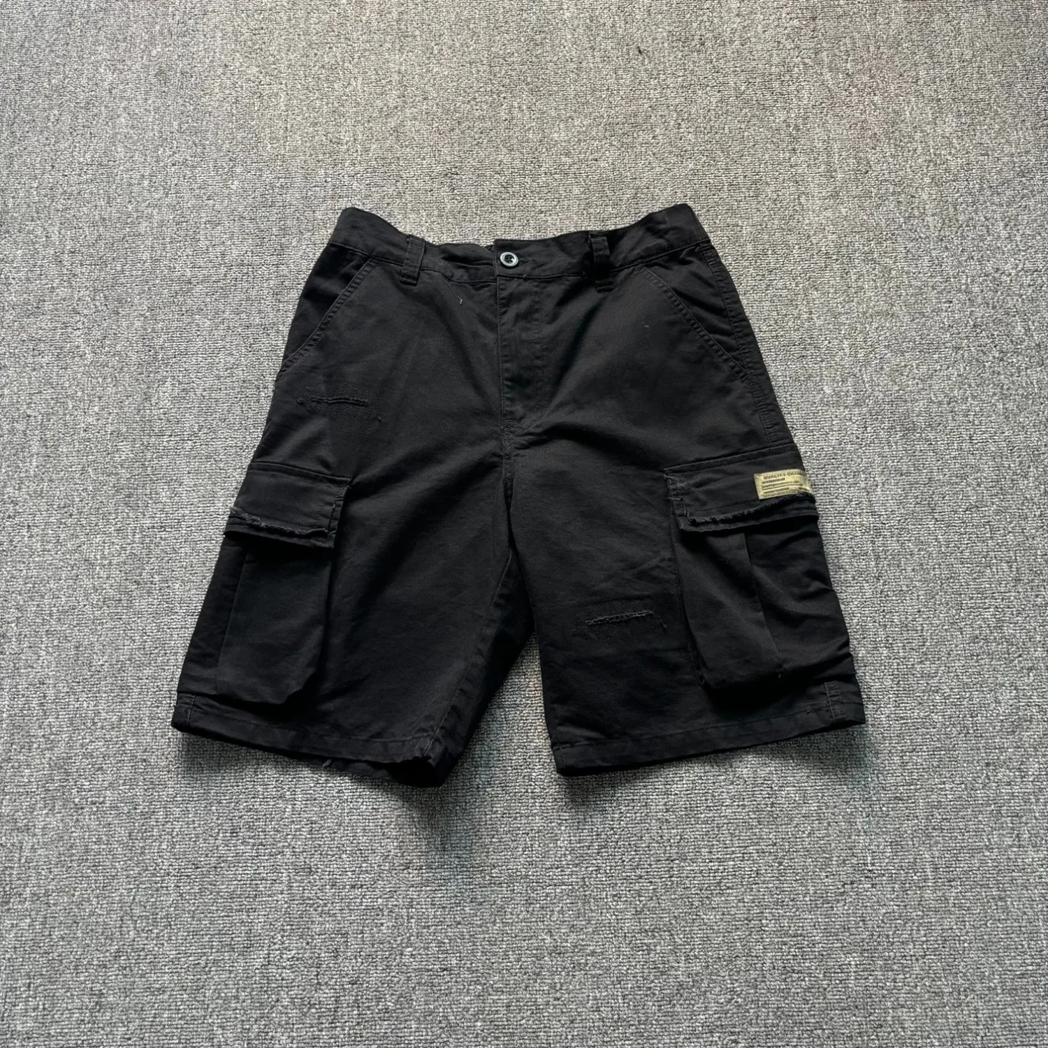 2026 Cargo Shorts Men's Summer Trendy Brand Multi-Pocket Casual Mid Pants Loose Straight Leg Five-Fifth Pants
