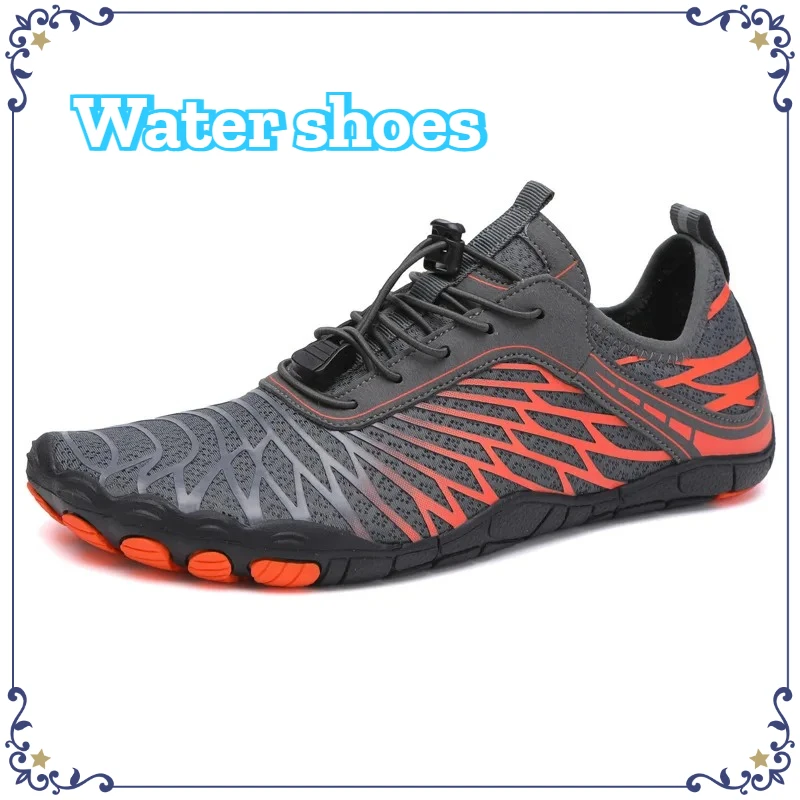 Couple Quick-Dry Aqua Shoes Summer Beach Non-slip Wading Sneakers Breathable Swimming Creek Tracing Water Shoes for Men Women