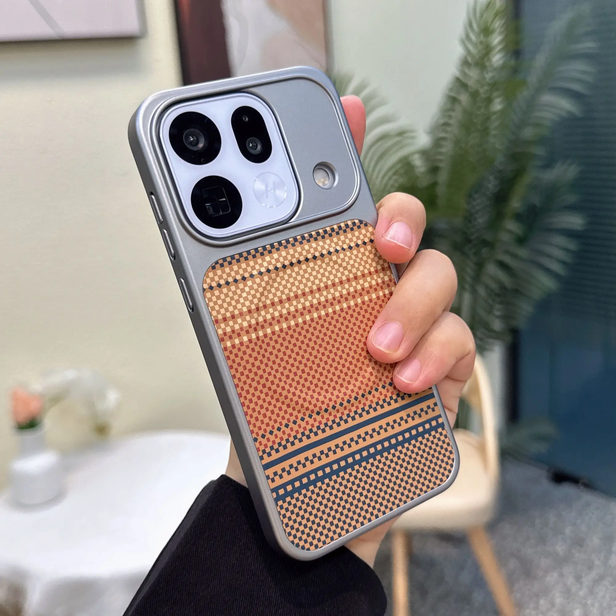 Etui OPPO Find X9 Pro X9S Pro Nowe Etui z Teksturą Kevlaru Magnetyczne Odporne na Upadki do Oppo Find X9 z Obsługą Bezprzewodowego Ładowania Funda — zdjęcie produktu 5