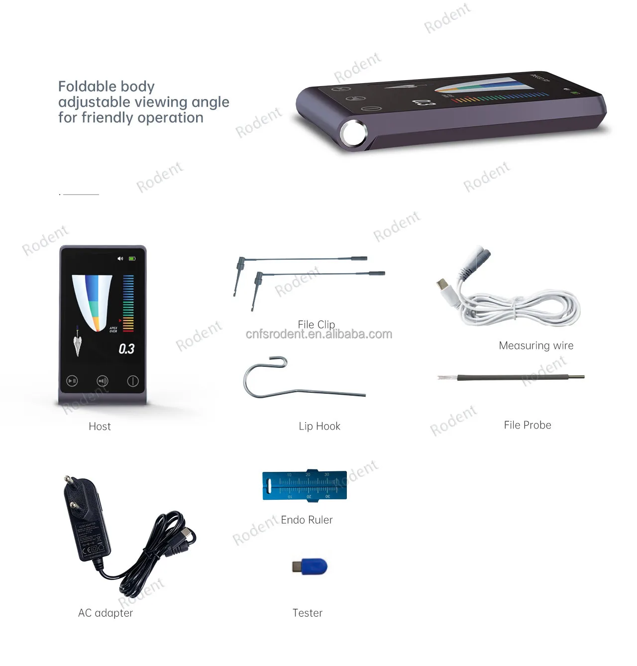 den tal Instrument Wurzelkanalbehandlung Denthefte Genaue Apikalische Messung Mini den Tal Endo Apex Locator