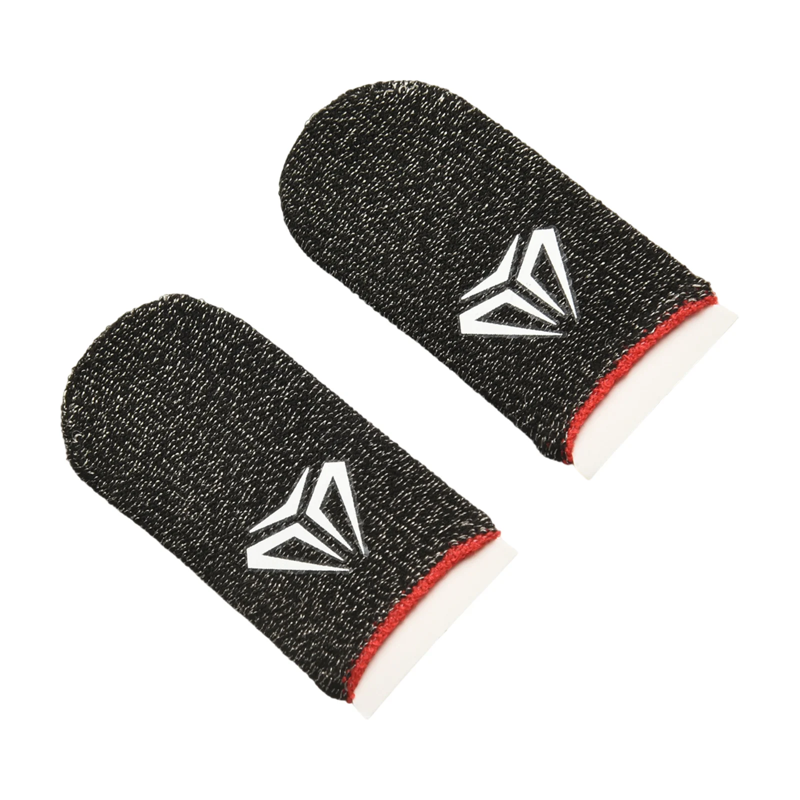 2Pcs Mobile Game Fingertip Gloves Sweatproof Anti-slip Touch Screen Finger Sleeve Breathable Gaming Fingertip Cover Games Part