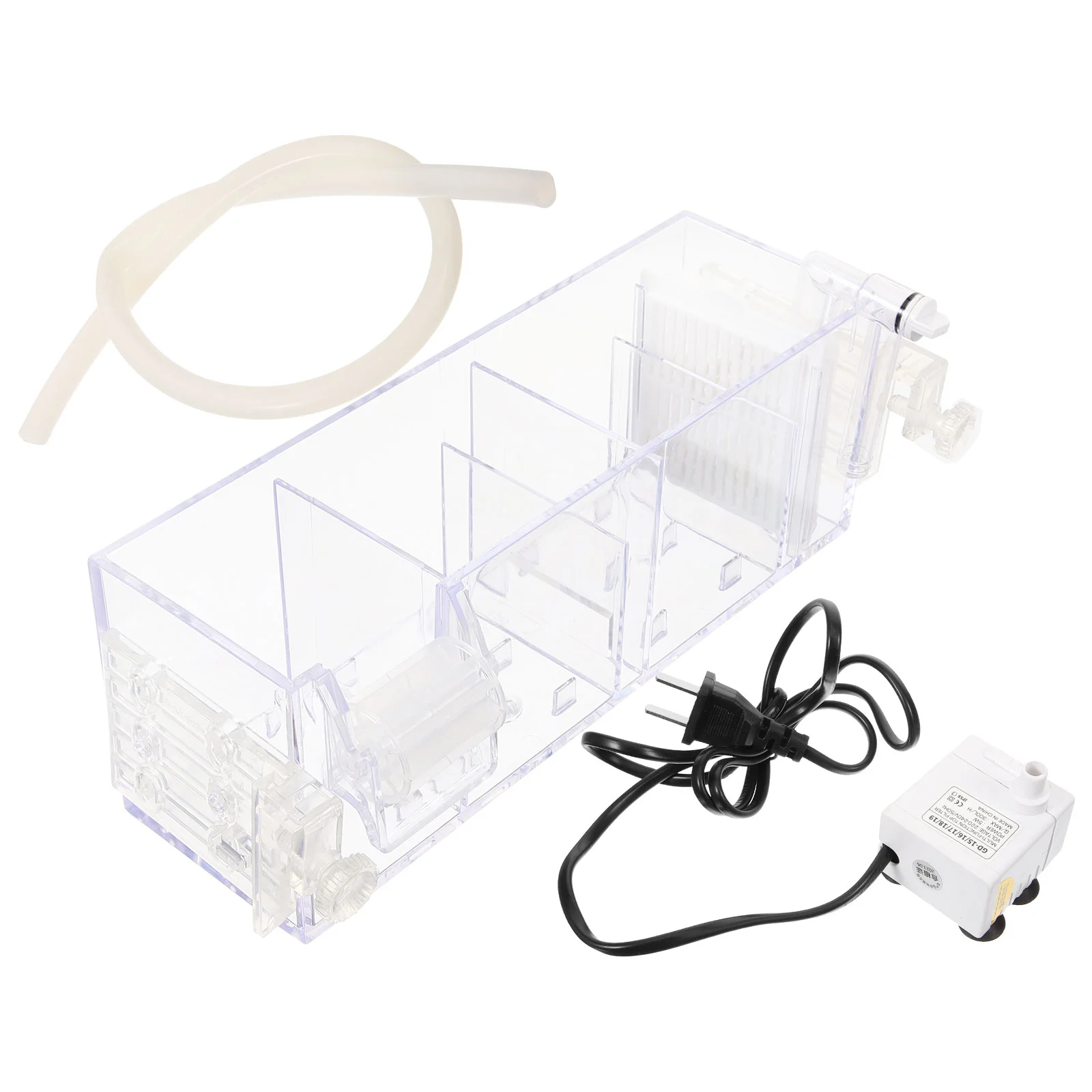 Aquarium Filtration Box With Filter Aquarium Purification Box Cleaning Drip Box Filter Box Hanging Aquarium Fish Tank Box