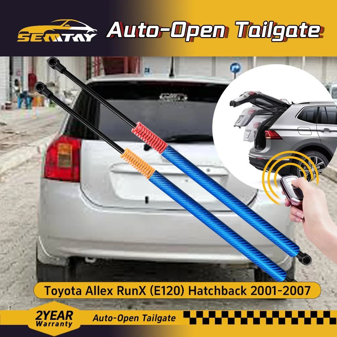 

Автоматические амортизаторы SEMTAY с пружиной для багажника Allex RunX (E120) хэтчбек 2001-2007, задние опоры для открывания крышки багажника