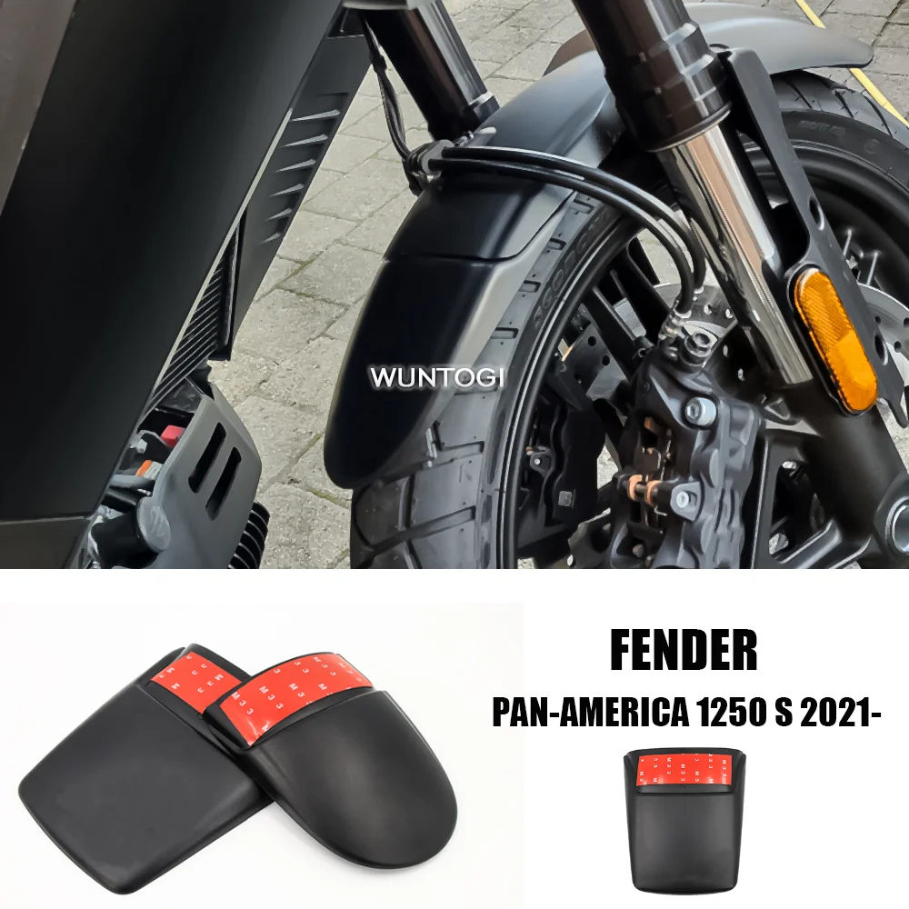 

For HARLEY PAN AMERICA 1250 S PA1250S PANAMERICA1250 2021 2022 Fender Extension Fit Front And Rear Mudguards Kit