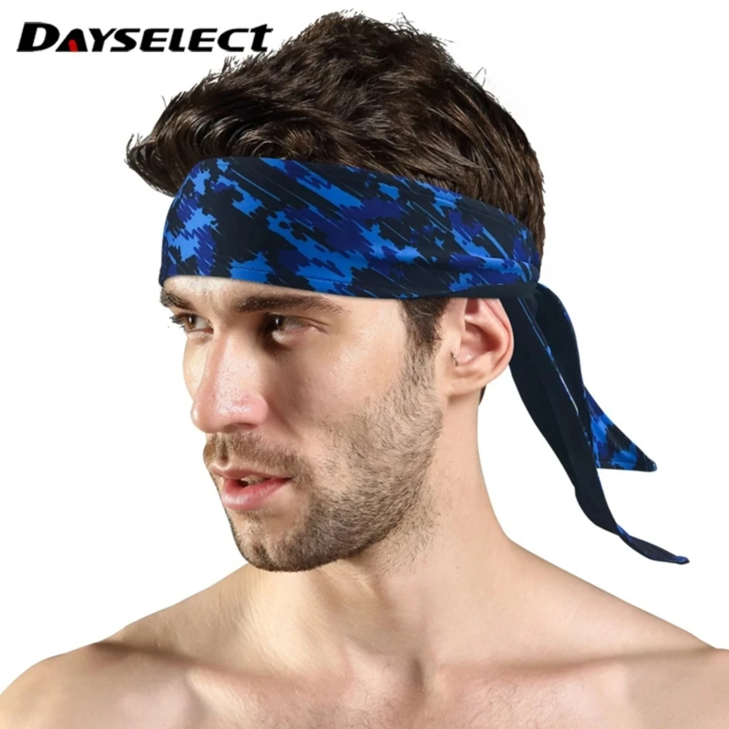 

New Sport Sweat Headband Absorbent Cycling Yoga Sport Hair Band Men Sports Safety Sweatband Equipment