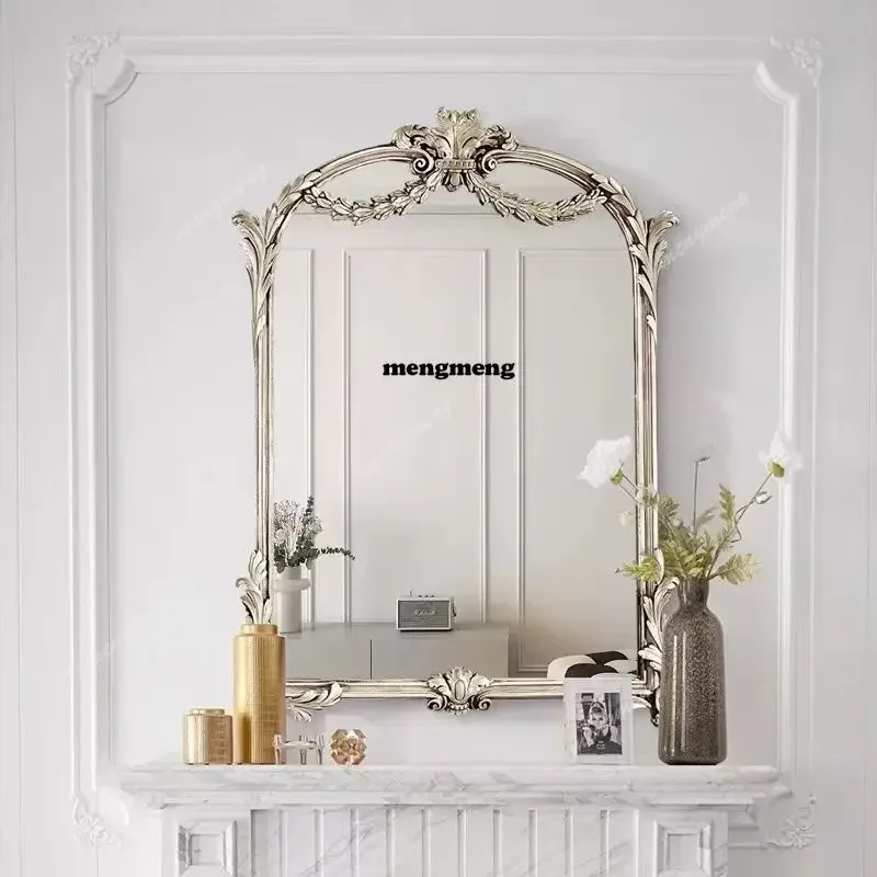French Vintage Mirror Makeup Living Room Full Body Modern Mirror Aesthetic Design Espejo Cuerpo Entero House Accessories