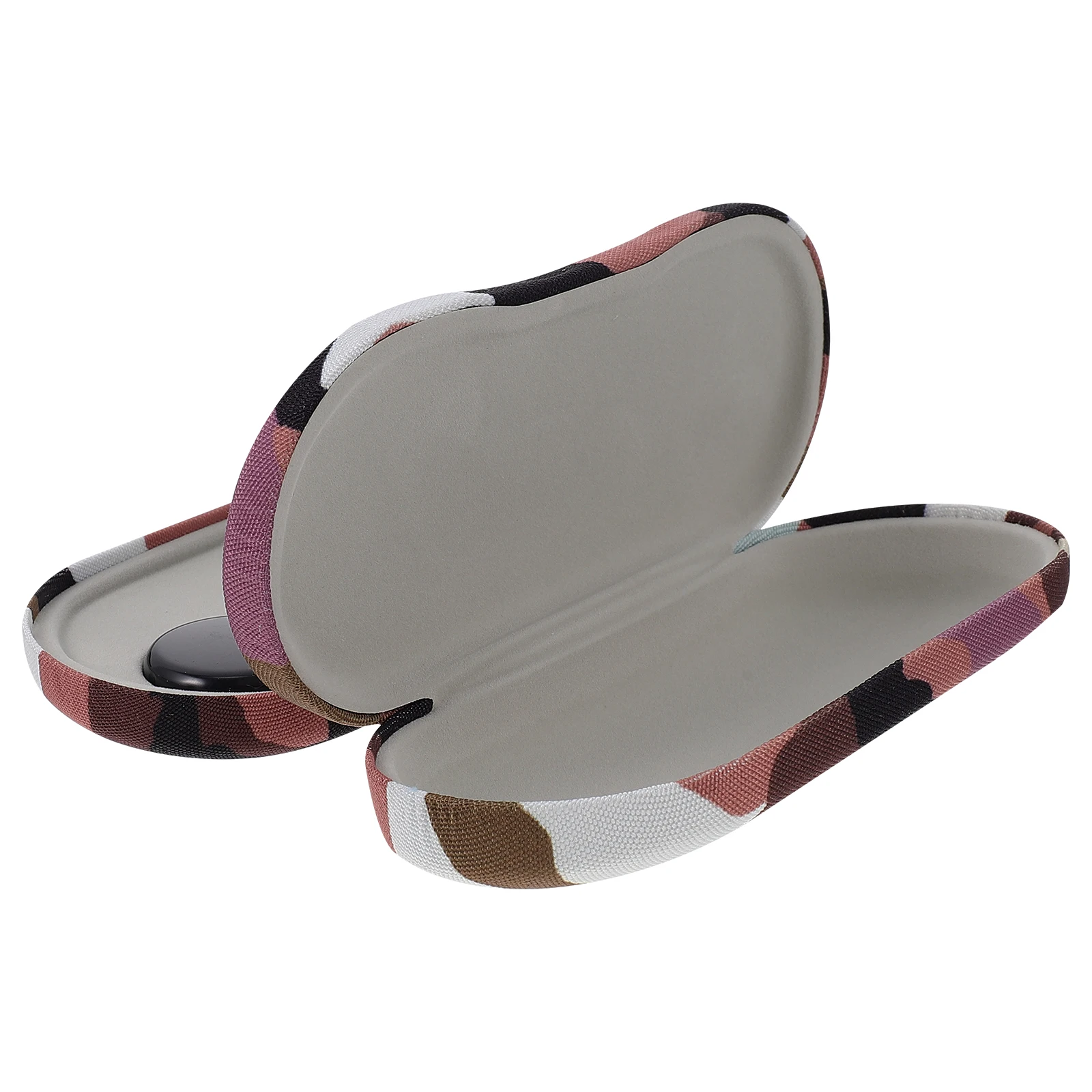 

Glasses Case Portable Hard Shell Double Layer Sunglasses Container Durable Eyewear Pouch Foldable Myopia Holder Lightweight