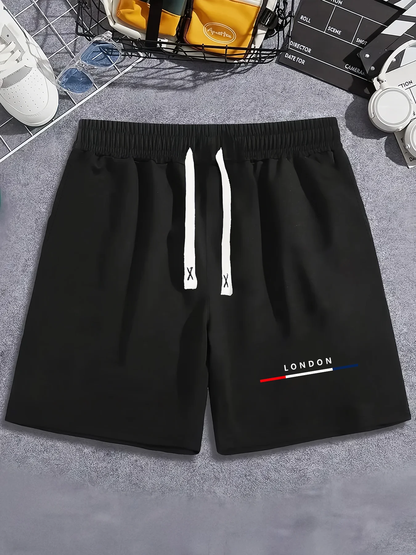 

Men's 2026 Summer Fashion Shorts with Pattern Elements, Casual Fitness Outerwear, Home Pure Cotton Shorts and Beach Pants