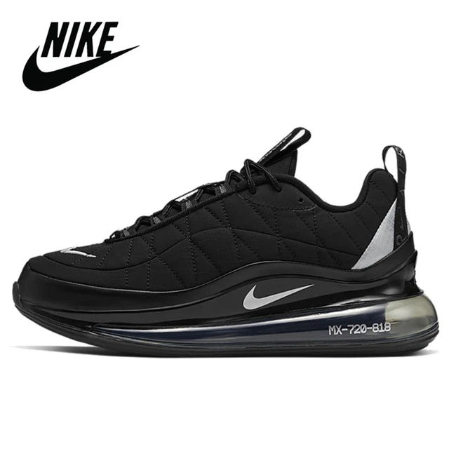 2022 NEW Original Nike Air Max 720 818 Black White Hood Women s Running Shoes Full Palm Air Cushion Running Shoes Sneaker AliExpress