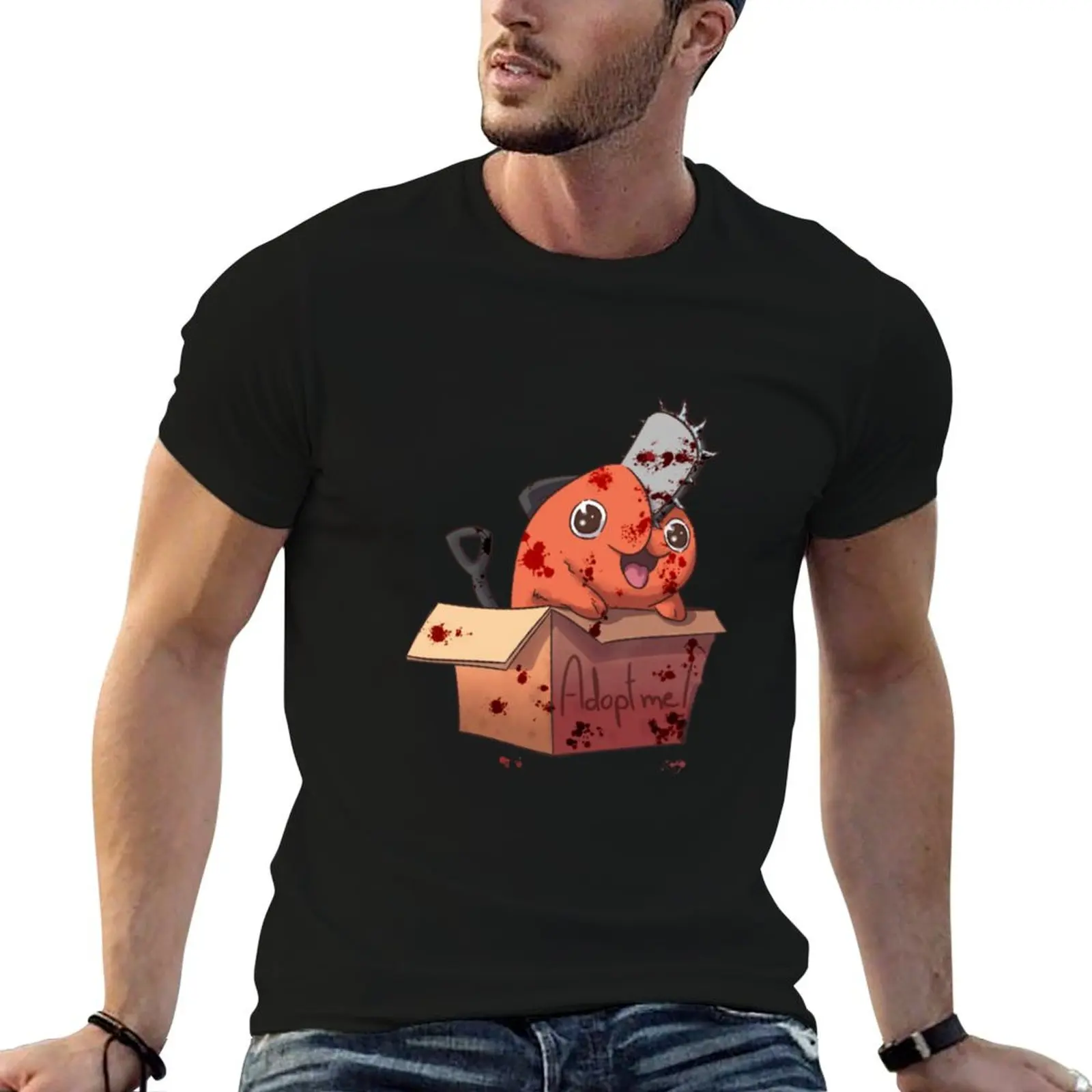 Pochita T-Shirt Summer Festival T-Shirt