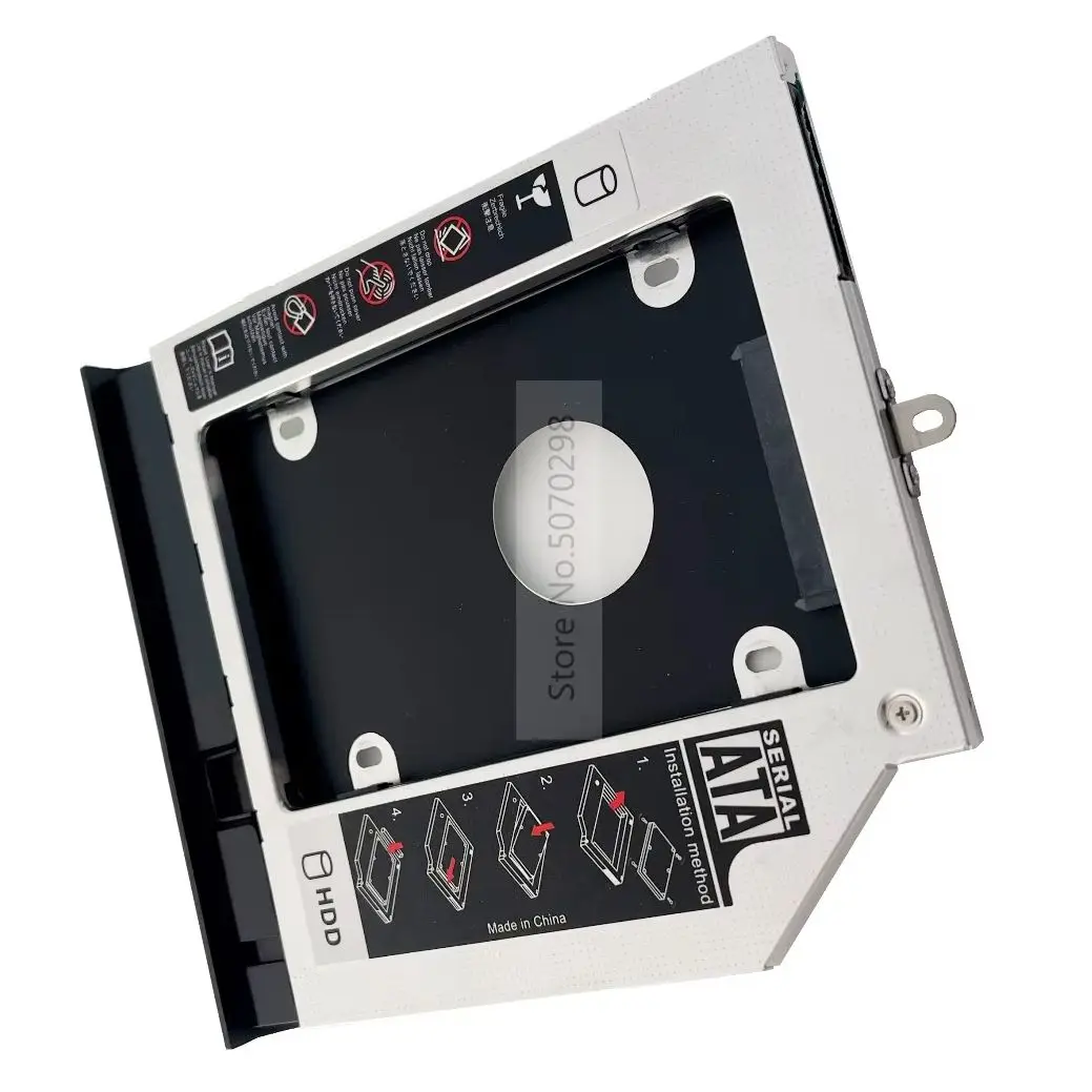 9.5mm 2nd 2.5 Hard Drive HDD SSD Optical bay Caddy Bracket Bezel for Acer Aspire V3-572G V3-532G E5-571G E5-551G E5-531G E5-511G