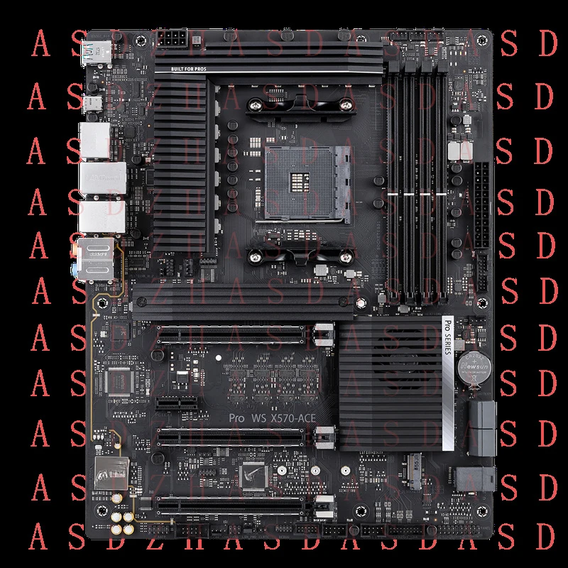 Z  for ASUS Pro WS X570-ACE AM4 Workstation support 5800x 3d CrossFireX n NVIDIA SLI