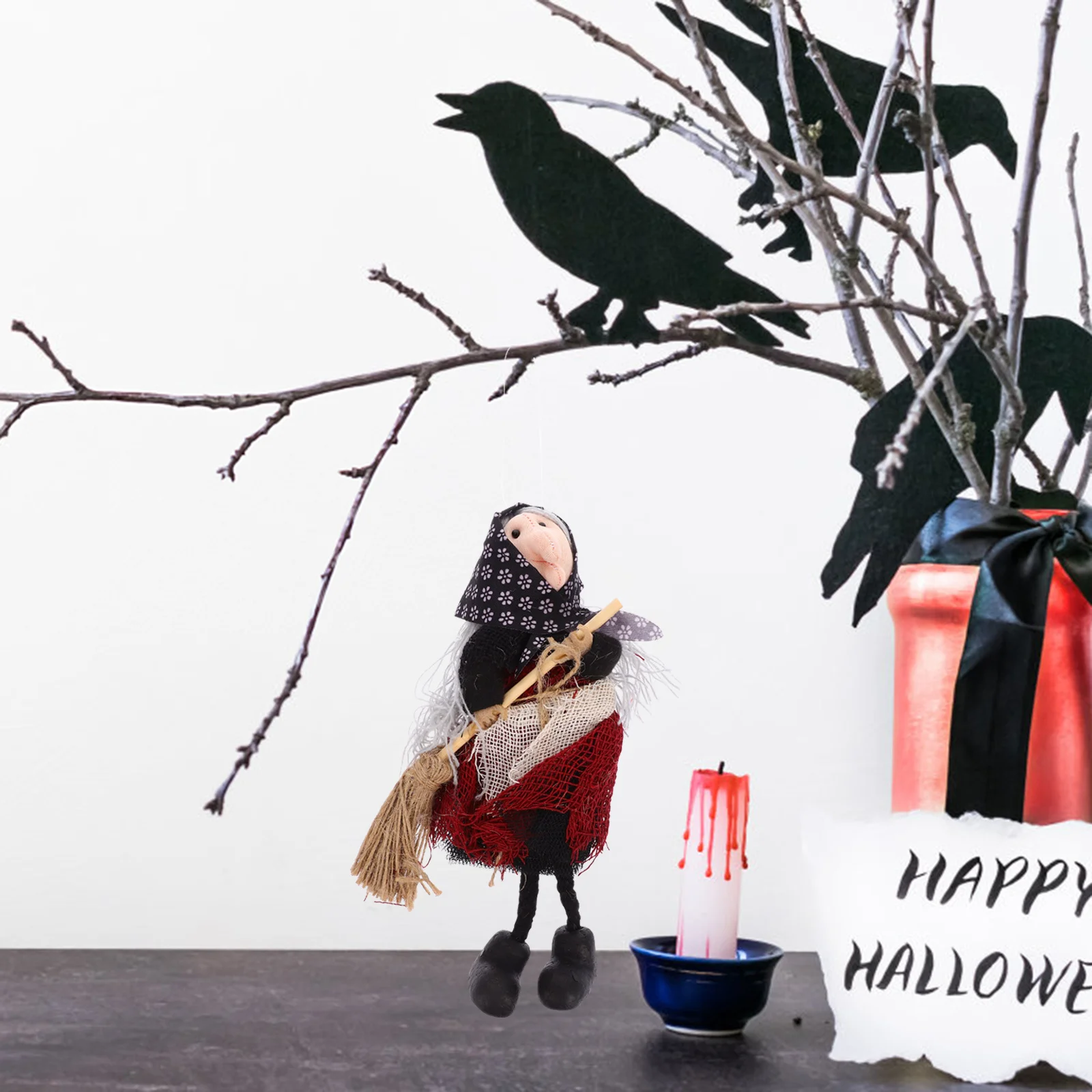 

Hanging Witch , Halloween Witch Decoration, Cute Suspending For Party Home Decor, Adorable Lightweight Festival