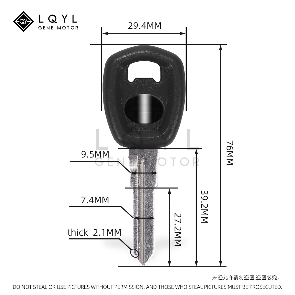 LQYL New Blank Key Motorcycle Replace Uncut Keys For Harley Dyna Street XG 500 700 750 XG500 XG700 XG750 2015 2016 2017 2018