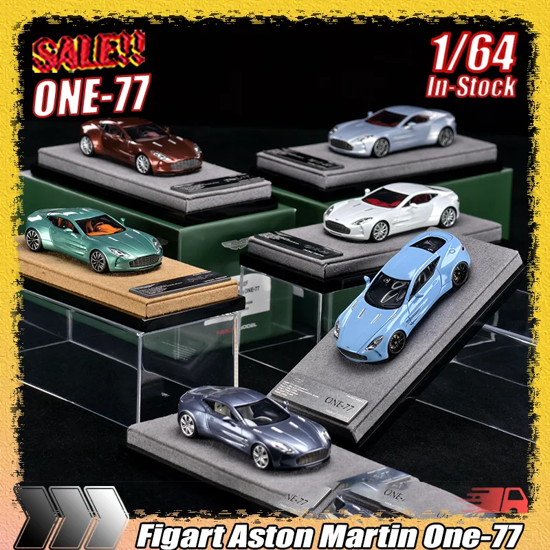 

Коллекционная модель автомобиля Figart 1:64 Aston Martin One-77 из смолы, лимитированная серия, для автолюбителей и коллекционеров автомобилей