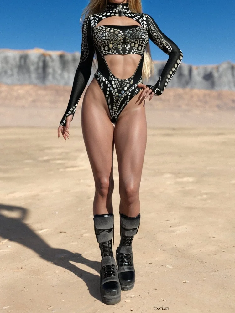 Sun God Bunter Jumpsuit für Damen, sexy Zentai-Anzug, Jumpsuit für Karneval, Halloween, Cosplay, Bühnenkostüm, Party-Badeanzug – Detail 13