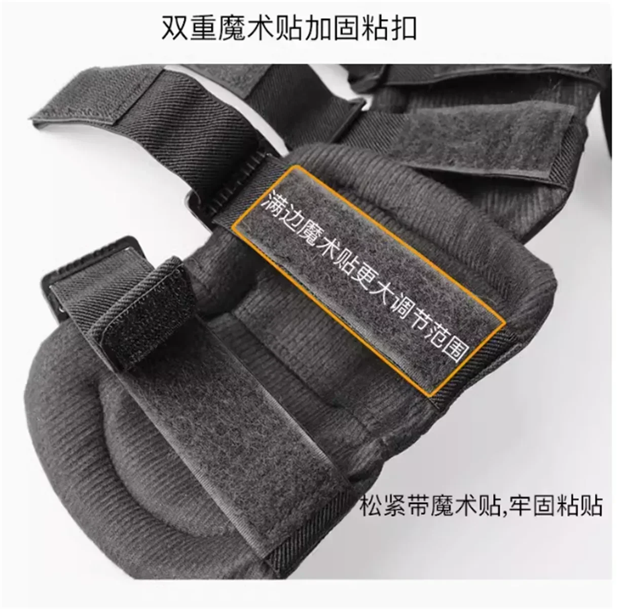 Taktyczna ochrona kolan i łokci 4-częściowy kamuflażowy sprzęt ochronny