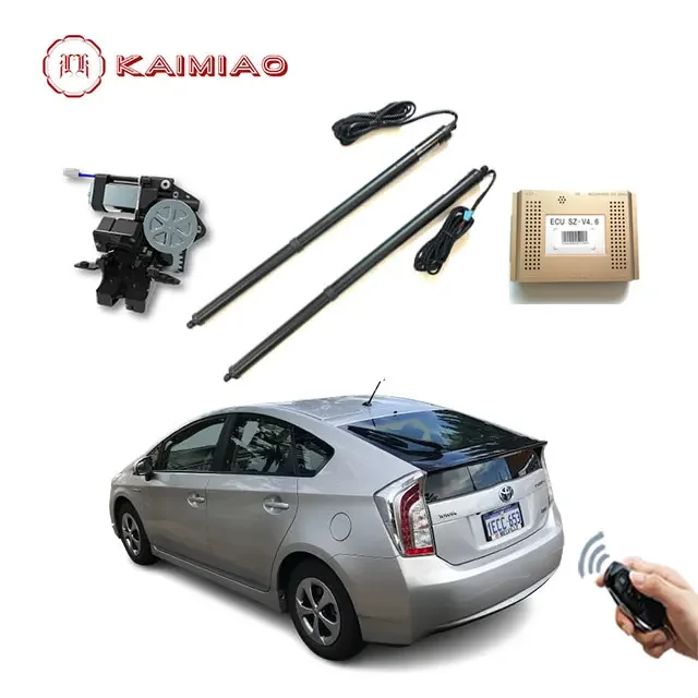 Suitable for Prius No. 5, No. 4, No. 3 Automatic kick-activated foot sensor Optional power Electric tailgate lifter