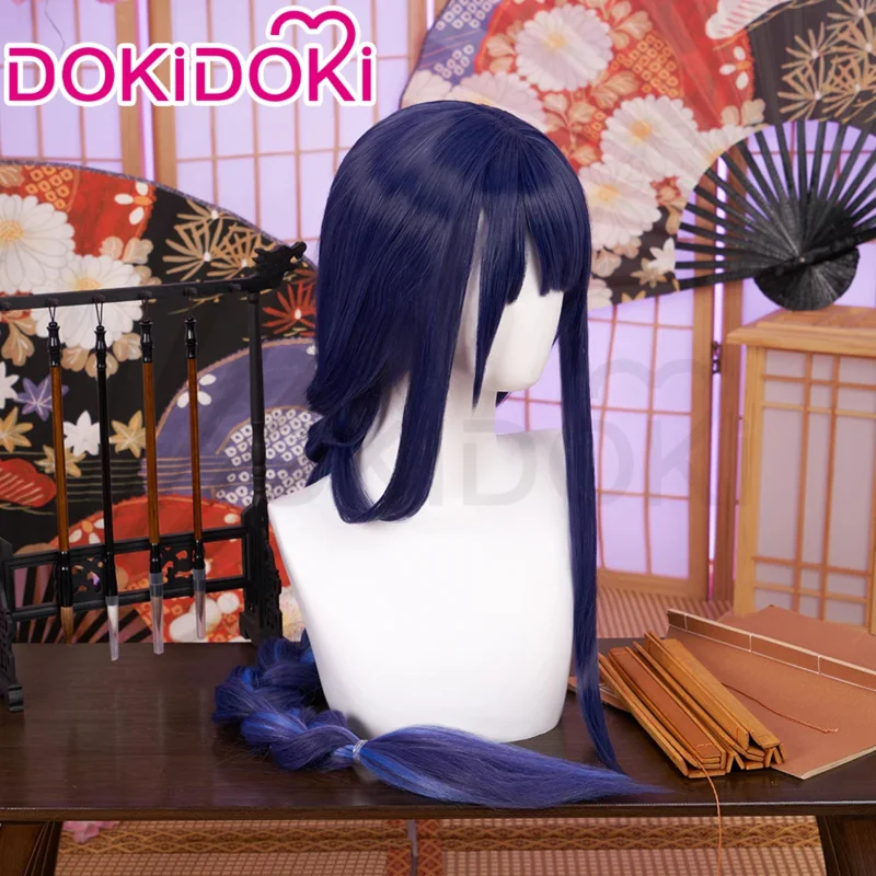 

Новинка 202, Raiden Shogun, градиентная игра с крашением Genshin Impact DokiDoki Baal, парик для косплея, Рождество, бесплатный C ☆ ★ ee ☆ ★